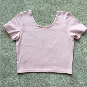 American Apparel Cotton Spandex Crop Top